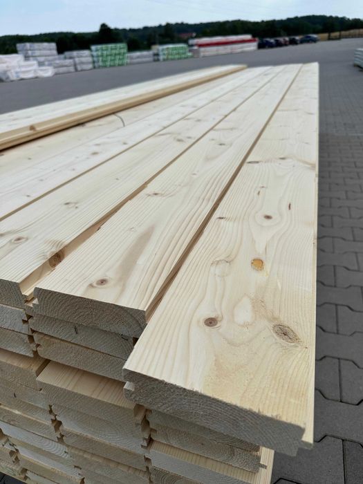 Deska Stropopodłoga Świerk 40x146mm C