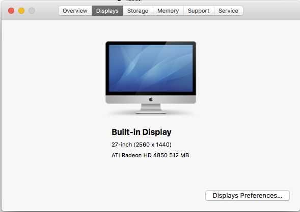 iMac 27'' (late 2009)