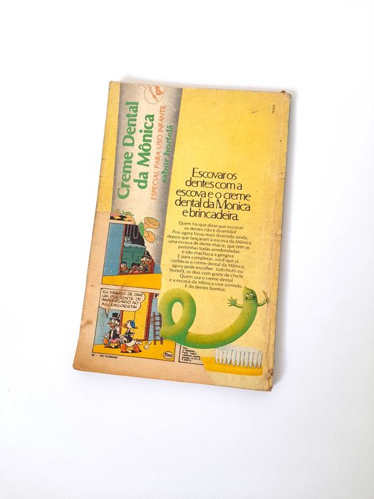 Livro BD Antiga Disney Anos 70 Tio Patinhas Ano XV Maio Número 154