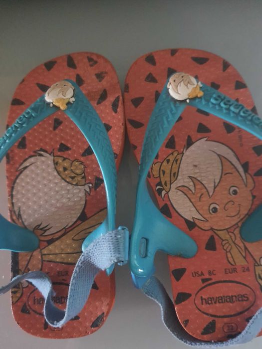 Sandálias chinelas havaianas menina 24