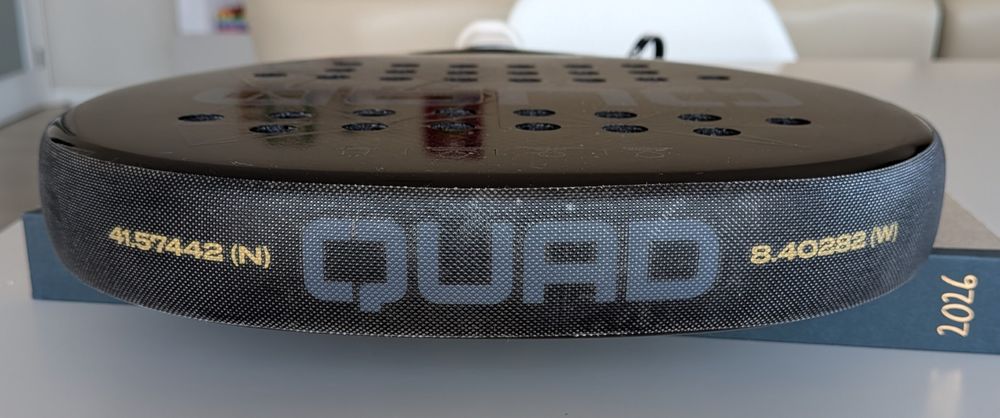 Raquete de padel Quad Wolf