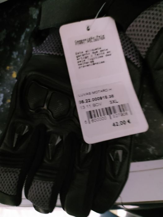 Luvas Motard novas