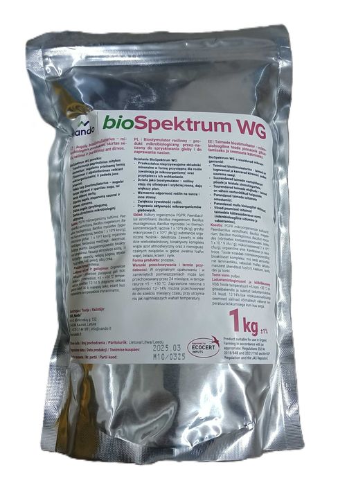 Biospektrum WG , bakterie azotowe, aktywator gleby, 1 kg na 4 hektary