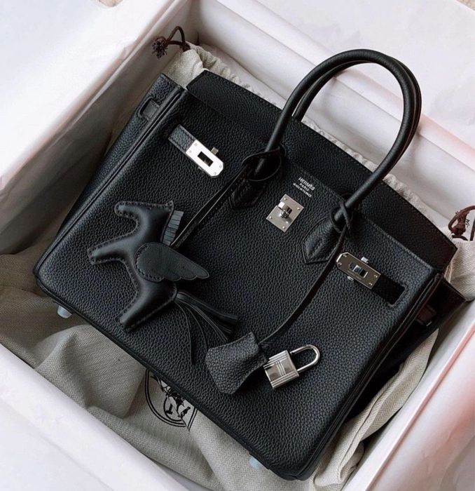 Сумка шкіряна в стилі Hermes Birkin
