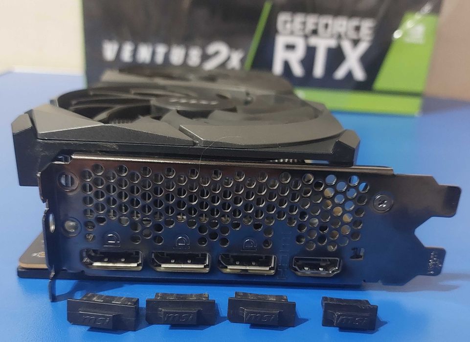 Відеокарта MSI GeForce RTX 3070 VENTUS 2X OC (не LHR, Samsung)