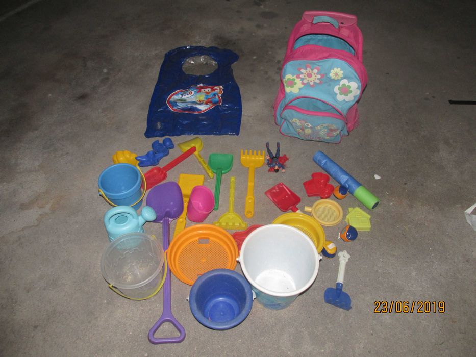 Brinquedos para praia