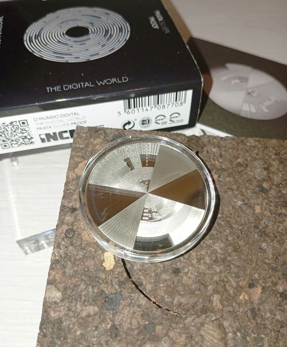 Moeda O Mundo Digital, Prata Proof