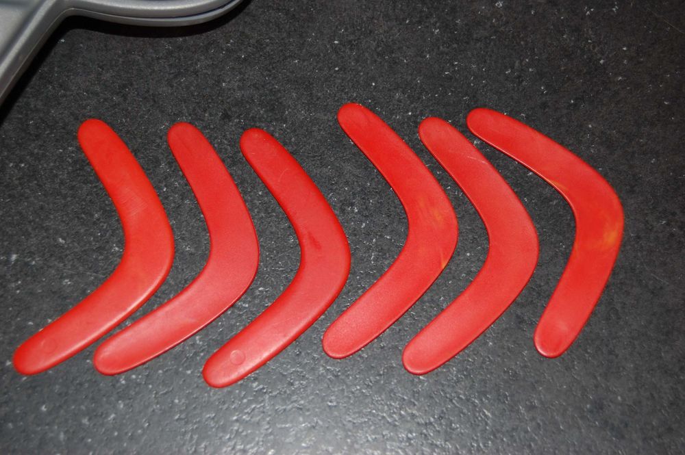 Wyrzutnia, pistol boomerang - 1980 r - gra