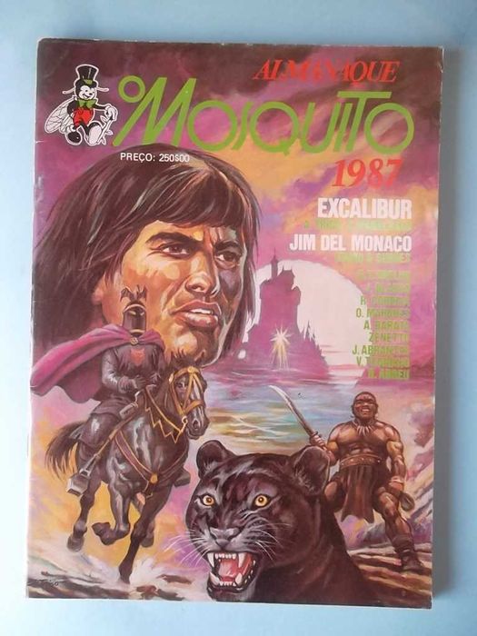 O MOSQUITO - 4 Almanaques (completo) mais 1 revista.