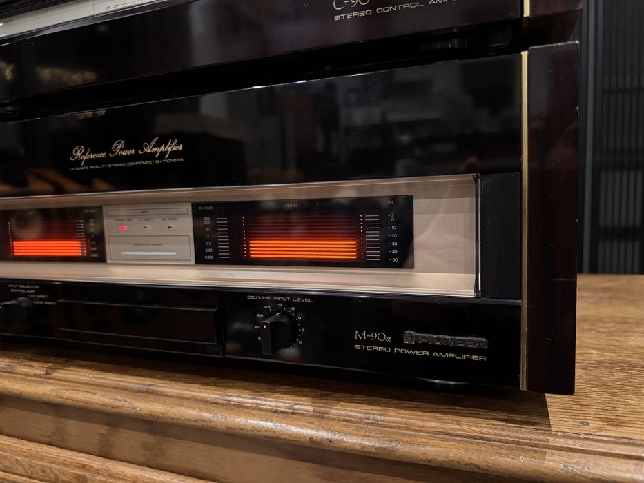 Pioneer M-90a C-90 koncowka przedwzmacniacz zestaw stereo Urushi