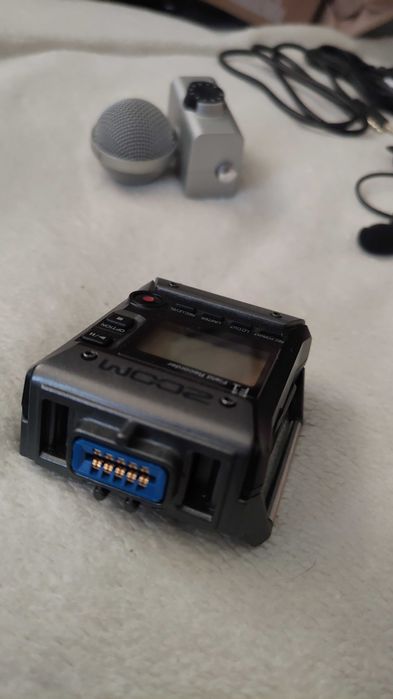 Аудіо рекордер Zoom F1 + модулі , MSH-6, мікрофон петлічка вітрозахист