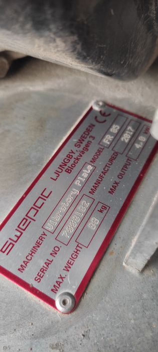 Трамбовка Віброплита Swepac FR 85