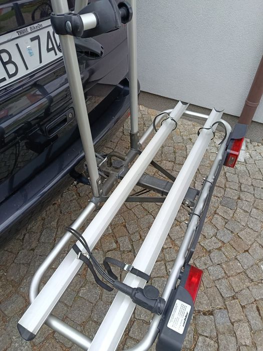 Bagażnik uchylny na dwa rowery uebler