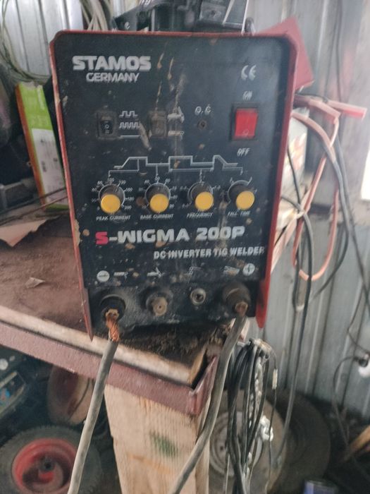 Spawarka s-wigma 200p. MMA i TIG.