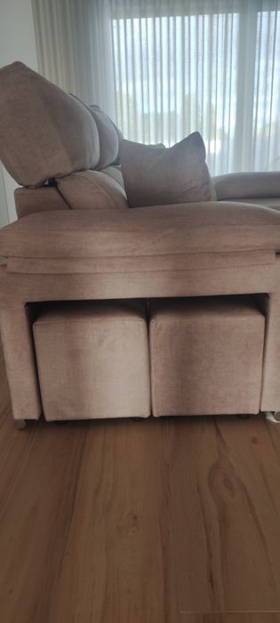 Sofá 3 lugares, usado