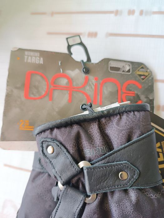 Damskie rękawiczki Dakine Targa, Gore TeX, skóra naturalna
