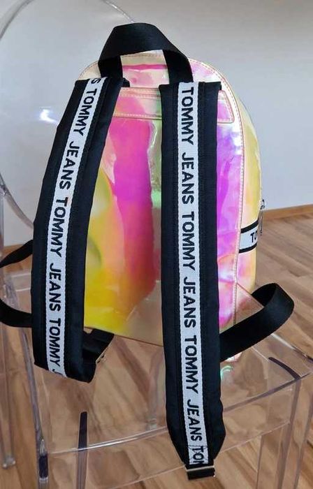 Plecak Tommy Hilfiger | Róż opalizujący HOT