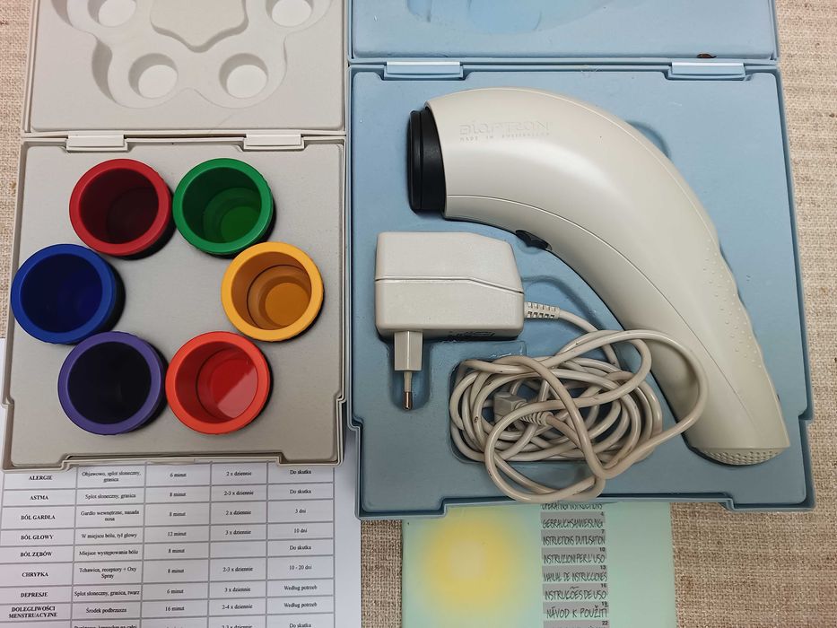 Lampa Bioptron Compact Zepter kolory gwarancja