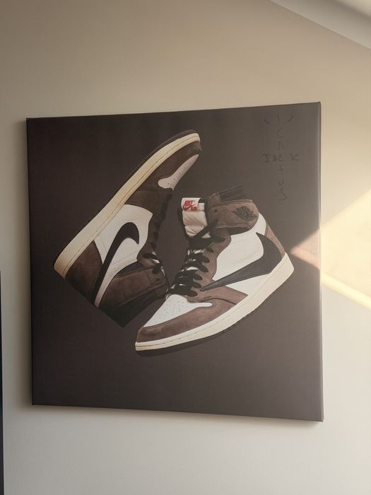 Obraz Jordan Retro 1 x Travis Scott