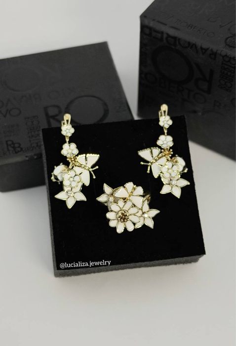 Набір ROBERTO BRAVO Оригінал  Жовте золото