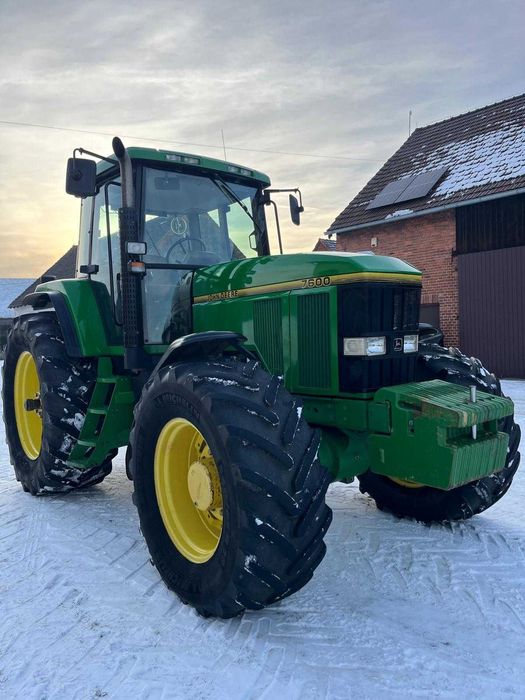 John Deere 7600 Klima Pneumatyka Super Stan