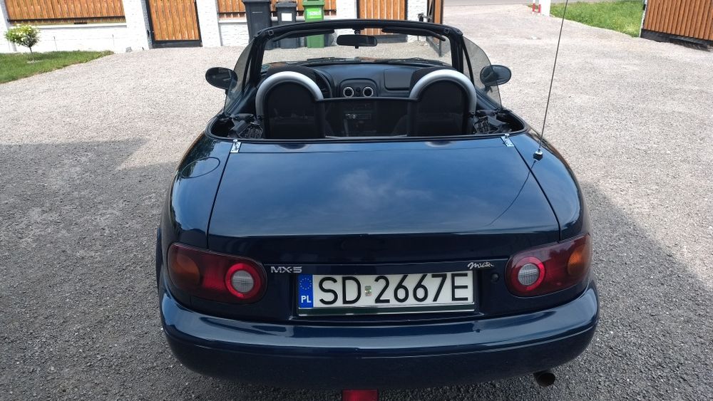Mazda MX5, wyjątkowo zadbana, rocznik 1996.