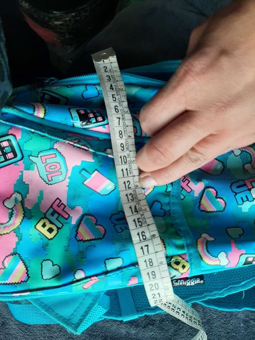 Duży plecak Smiggle backpack emoji  pełno kieszonek miejsce na laptop