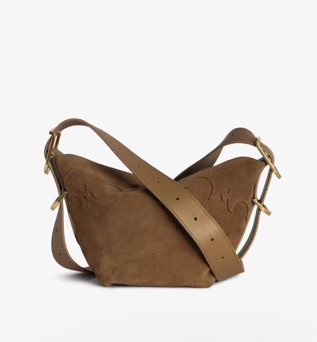 Сумка замшевая Zadig & Voltaire