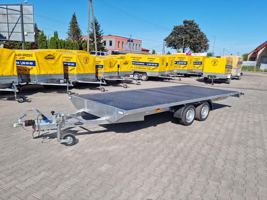 Przyczepa platforma uniwersalna 500x200 DMC do 2700 od ręki Nowa