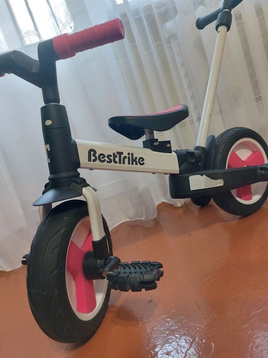 Best trike 3в1 велосипед, велобіг з ботьківською ручкою