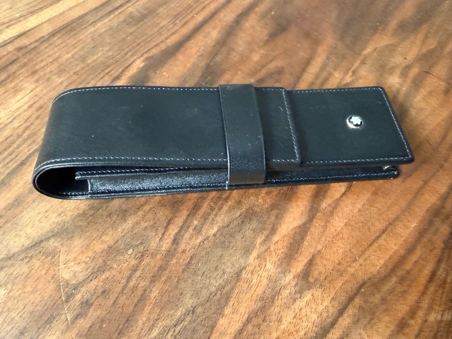 Montblanc estojo em pele + 2 canetas Bohème Rollerball
