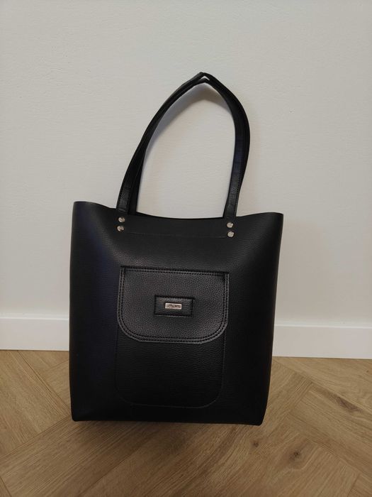 Torebka shopperka Czarna