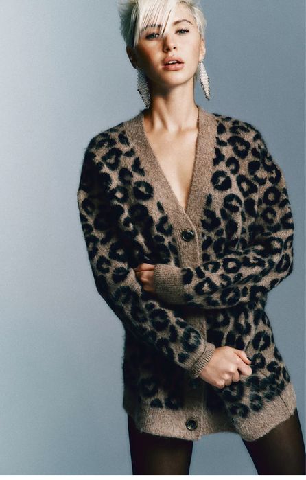 Новий кардиган. Колір леопардовий. Із біркою