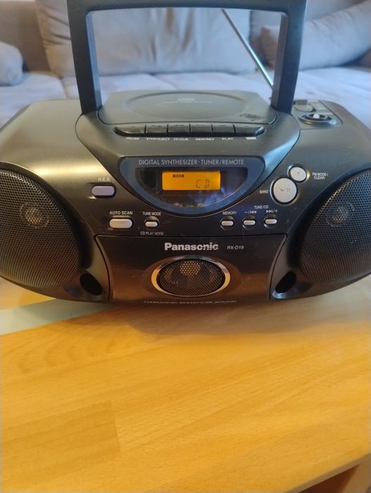 Бумбокс касетник CD  PANASONIC