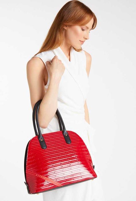 Torebka Monnari 1750 czarna z czerwonym M05