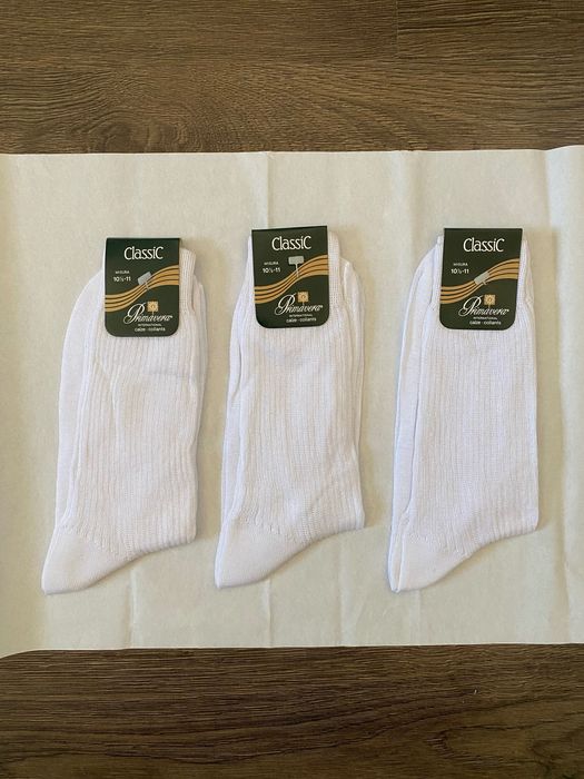 Primavera 3 pary skarpet, Włoskie Filo 100% cotone, R. 38-42