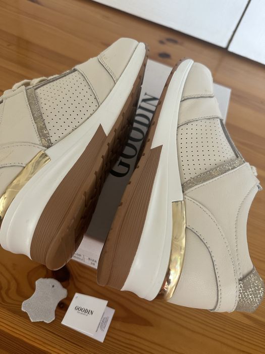 Skorzane sneakersy Goodin roz 38