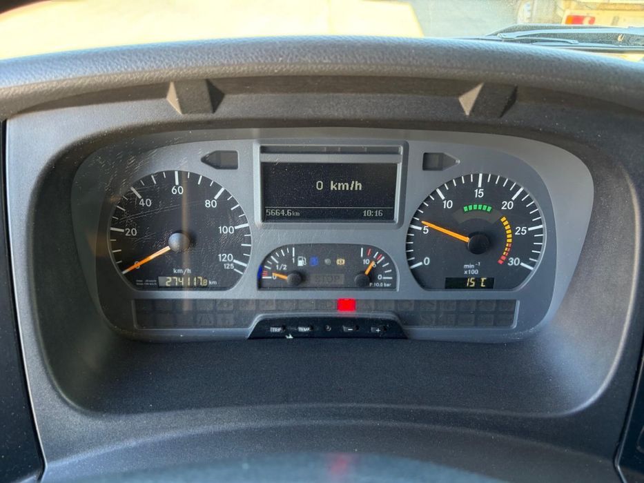 MERCEDES AXOR 19Ton 290cv Caixa Tri-Basculante c/ Grua e Radiocomando ###OPORTUNIDADE###