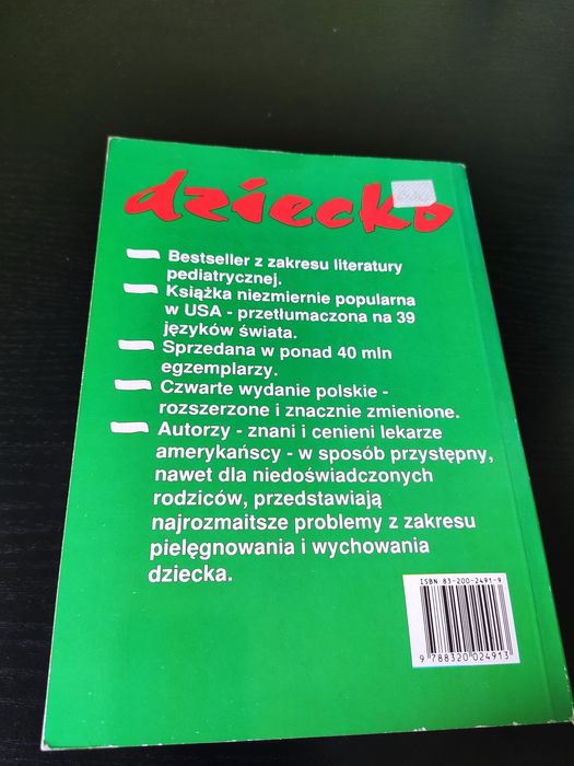 Dziecko. Pielęgnowanie i wychowanie.