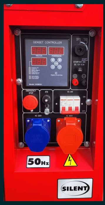Agregat prądotwórczy 16 kVA - 12.5 KW Diesel Polska V2  komputer