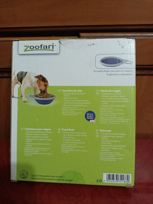 Складана дорожня миска для собак Zoofari®