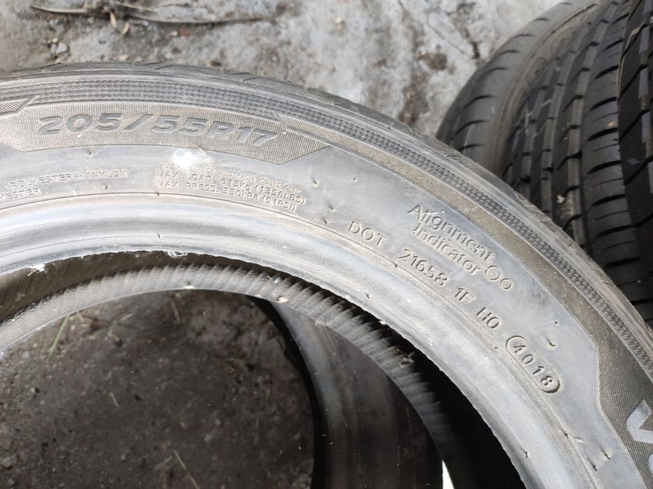 Jak NOWE Opony letnie 205/55R17 Hankook Ventus Prime 3 Wolsztyn
