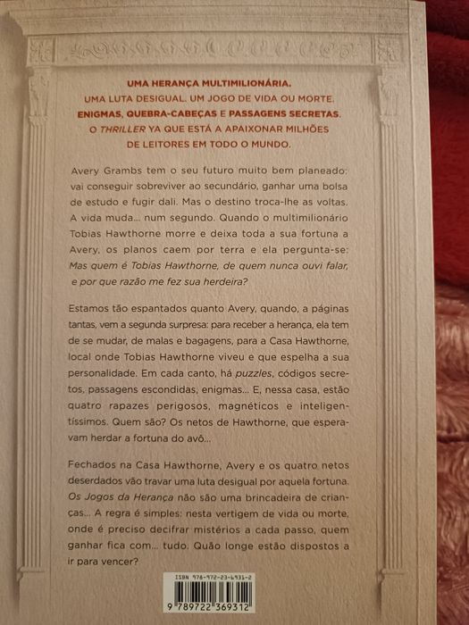 Livro- Os jogos da Herança