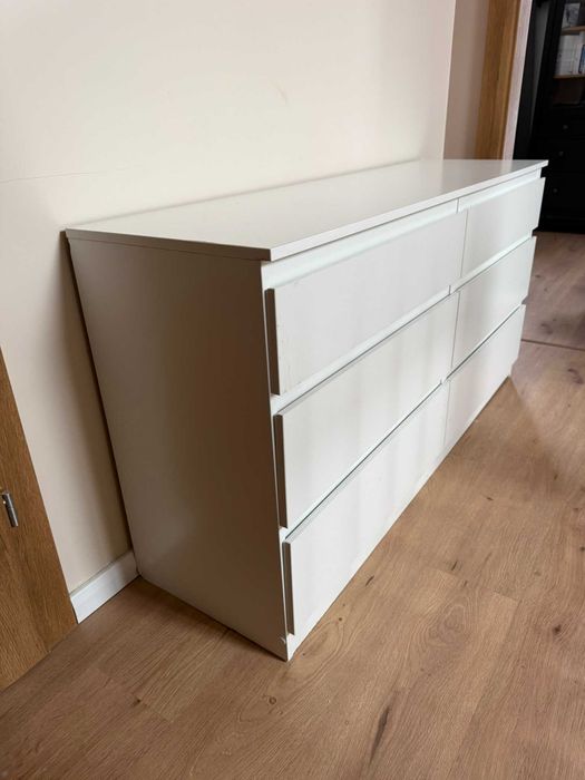 Komoda Ikea Malm biała duża