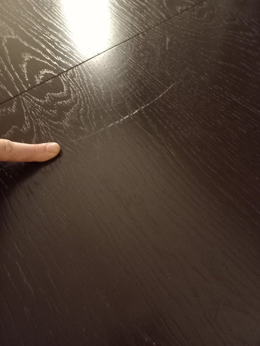 Stół rozkładany - wenge półmat