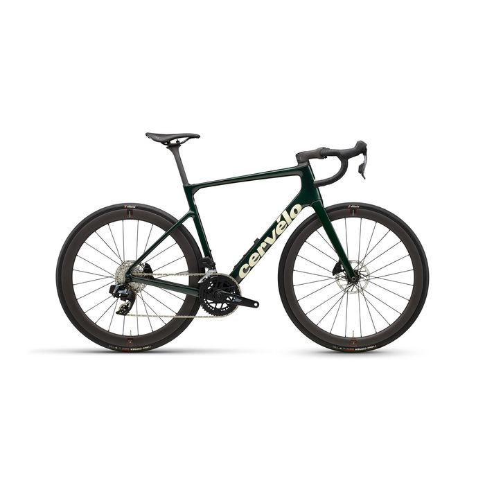 Bicicleta Cervelo Caledonia-5 - Rival AXS - Emerald - Cream 2026