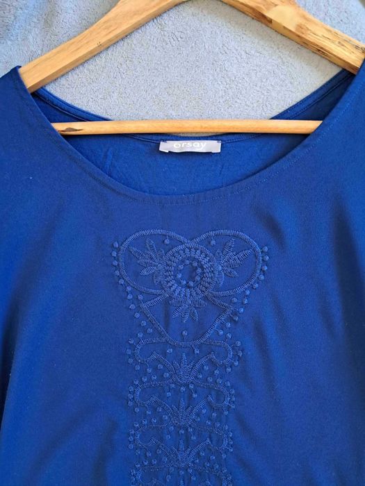 Szafirowa bluzka Orsay