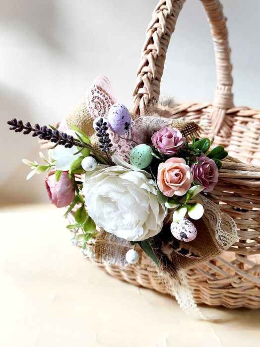 Кошик плетений святковий до свята