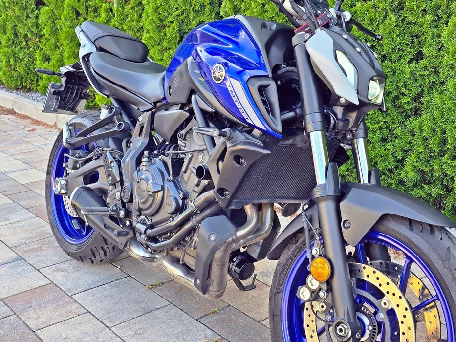Yamaha MT Yamaha MT 07 Lift 75KM 2021r Salon PL ABS Ledy 1 Właściciel