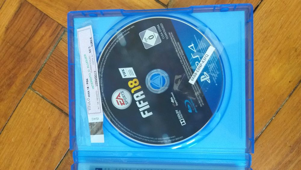 FIFA 18 jogo PS4